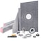 Vevor Waterproofing Shower Kit Shower Kit Tray 48''x72'' with Central Drain ABS VV-LYDZ-ABS4872Z - alternate 1