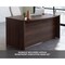 Officeworks By Sauder Affirm 60 in. Bow & 3 Drwr Ped Ne Ste A2 431858 - alternate 2