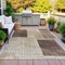 Homeroots 3' X 5' Brown And Taupe Geometric Washable Indoor Outdoor Area Rug 631927 - alternate 6