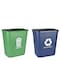 Acrimet Wastebasket Bin for Recycling, 6.75 Gallon/ 27 Quart/ 24 Liter (Plastic), 4PK 578.5 - alternate 1