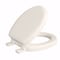 Jones Stephens Bone Soft Toilet Seat, Closed Front with Cover, QuicKlean Hinges, Round C3B5R201 - alternate 1