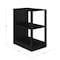 Martha Stewart Kayden Home Office Modular 2 Tier Bookshelf in Black NAN-FY-23042-SF-BK-MS - alternate 4