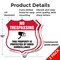 Signmission No Trespassing Shield Sign This Property, 12 inch X 12 inch, Plastic Sign, 2PK SHI-P-2PACK-12-424 - alternate 3