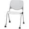 Kfi Poly Stack Chair, Lt Grey Back CS2300-BP13-SP08 - alternate 1