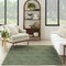 Homeroots 5' X 7' Dark Green And Light Green Geometric Indoor Outdoor Area Rug 556275 - alternate 6