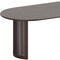 Homeroots 67" Walnut Solid Wood Oval Dining Table 721147 - alternate 4