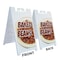 Signmission Baked Beans, A-Frame & 2 Decals Installed, Heavy-Duty Plastic Frame SBHD-D-2436-Baked Beans - alternate 5