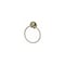 Homewerks Worldwide-Import Rounded Towel Ring, Brushed Nickel 231176 - alternate 1
