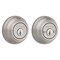 Kwikset 99850074 Deadbolt, 1 Grade, K4 Key, Metal, Satin Nickel, 238 to 234 in Backset, KW1 Keyway 985 15 SMT CP - alternate 2
