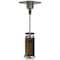 Hiland Outdoor Two-Toned Patio Heater in Stainless Steel and Hammered Bronze HLDS01-SSHGT - alternate 1