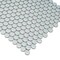 Apollo Tile Cirkel 11.46 in. x 12.4 in. Glossy Blue Porcelain Mosaic Wall and Floor Tile 9.87 sqft/case, 10PK ORB8810LBLGA - alternate 4