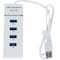 Sanoxy USB 3.0 Hub 4-Port Adapter Charger Data Sync Super Speed PC Mac Laptop Desktop (White) SNX-CABLE59 - alternate 1