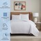 Arkwright Home Brushed Microfiber Quilt Set Queen White - 1 Set P-MFQT-FQSET-WH - alternate 4