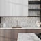 Apollo Tile 24x48 in. Polished Cream beige and Crisp White Porcelain Wall Tile 7.75 sq ft/case - 1 Pack COS88MLD2448 - alternate 2