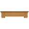 Generic Fireplace Mantel Surround in Unfinished Oak FM32-6-U - alternate 3