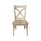 Whitewood Industries Set of Two Vineyard Curved X Back Dining Chairs, Honey C97-14P - alternate 5