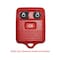Aks Keys 1998 - 2011 Red Ford Remote Shell RS-FORD-30 - alternate 1