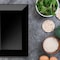 Smarty Had A Party 5.5" x 8.5" Black Rectangular Plastic Dessert Plates (120 Plates), 120PK 6903-CASE - alternate 1