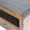 Homeroots 18" Chestnut Solid Wood One Drawer Floating Nightstand 653828 - alternate 4