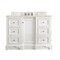 James Martin Vanities De Soto 48" Single Vanity, Bright White, w/ 3 CM Tajnar Eclos Top 825-V48-BW-3TJR - alternate 1