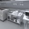 Amgood 60 in. x 24 in. Stainless Steel Work Table with Built-in Left Prep Sink and Faucet WTWTPS-2460-L-F-Z - alternate 5