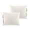 Homeroots Ivory King Linen 140 Thread Count Washable Duvet Cover Set 529003 - alternate 4