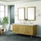 James Martin Vanities Laurent 72'' D Vanity, Light Natural Oak w/ Victorian Sil Top w/FreePower Wireless Charger 545-V72-LNO-FVSL - alternate 6