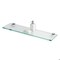 Fab Glass And Mirror Rectangle Floating Shelf Kit Clear 3/8in Thick Tempered Glass, 4-3/4in x 24in, Wall Mirror GS-434x24CLR - alternate 1