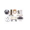 Trans Atlantic Co. LSV Series Saturn Style Commercial Cylindrical Lever with Single Cylinder, Grade 2 Entry in BC DL-LSV53DB751-US26D - alternate 8