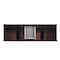 James Martin Vanities Brittany 72" Double Vanity, Burnished Mahogany, w/ 3 CM Siberian Silestone Top 650-V72-BNM-3SFR - alternate 4