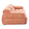 Homeroots 108" Orange Manufactured Wood Sofa 632704 - alternate 5
