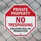 Signmission Private Property No Trespassing Vio, 10 inch X 10 inch, Aluminum Metal Signs, 2PK OC-A-2PACK-10-167 - alternate 5