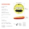 Vevor Towable Tubes for Boating 2-Person Inflatable Boating Towables with 2 Cockpits SS-1007 - alternate 7