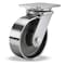 Hamilton Plate Caster, Swivel, Forged Steel, 6 in, 2000 lb, B S-WH-6FSB - alternate 1