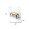 Homeroots Classic Olive Brown Bench 389170 - alternate 3