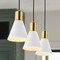 Jonathan Y Apollo 33.5" 3-Light Mid-Century Modern Iron Adjustable Linear LED Pendant, White/Brass Gold JYL6134B - alternate 5