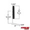 Extreme Max 3005.3828 Carpeted Vertical Bunk Guide-On System 3005.3828 - alternate 6