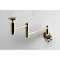 Kingston Brass Wall Mount Pot Filler Faucet, Polished Brass KS8102RX - alternate 4