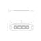 Race Sport Lighting Strobe Pro Series 4-Led Ultra Thin Strobe Marker W/ Clear Lens RS3020BSP - alternate 3