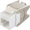 Hubbell Premise Wiring JACK, HJU6A, CAT6A, UNI, WH HJU6AW - alternate 1