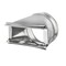 Lambro 120 Range Hood Transition, Round, Aluminum 135/120 - alternate 2