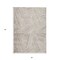Homeroots 3' X 5' Beige And Brown Abstract Washable Indoor Outdoor Area Rug 596986 - alternate 5