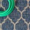 Jonathan Y Trebol Moroccan Trellis Textured Weave Navy/Gray 3 ft. x 5 ft. Indoor/Outdoor Area Rug SMB109D-3 - alternate 6