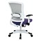 Space Seating Pulsar White Frame Managers Chair, Purple 317W-W1C1F2W-512 - alternate 5