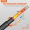 Vevor Self-Regulating Pipe Heating Cable 100FT 5W/FT Heat Tape for Pipes Roof ETR series (5W/FT) - alternate 6
