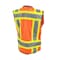 Radians 300D woven polyester front with polyester mesh back, Zipper Closure, Orange, Size S SV55W-2ZOD-S - alternate 3