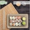 Ecoquality 0.8L Compostable Natural Sugarcane Bagasse No Lid Small Take Out Sushi Serving Tray, 200PK EQ08LSUSHINL-200 - alternate 5