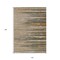 Homeroots 10' X 14' Taupe Copper And Green Striped Washable Indoor Outdoor Area Rug 597300 - alternate 6
