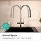 Hansgrohe Talis N Semi-Pro PowderSpray Kitchen Faucet 1.75 GPM in Brushed Bronze 72861141 - alternate 5