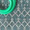 Jonathan Y Ourika Moroccan Geometric Textured Weave Teal/Gray 2 ft. x 10 ft. Indoor/Outdoor Runner Rug SMB108C-210 - alternate 4